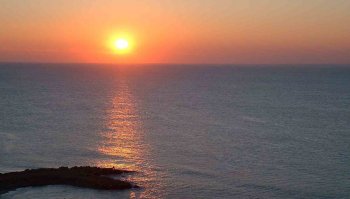 Vistas al mar desde la terraza
