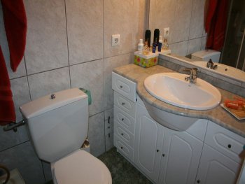 baño hay ducha