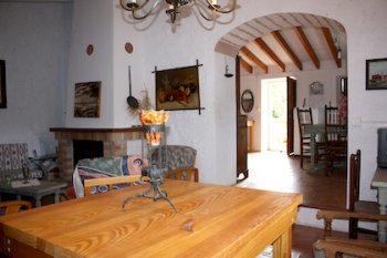 Detalle interior casita