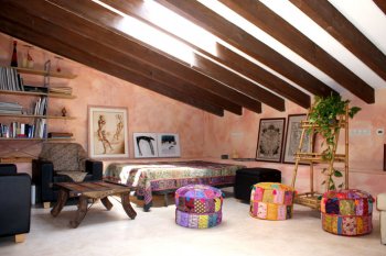 Vista interior casita