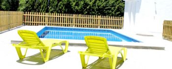 relax en la piscina