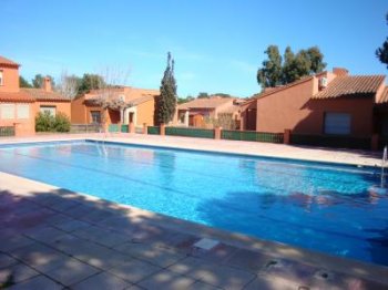 Casita en la playa de pals con piscina comunitaria 