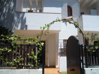 Fachada de la casa