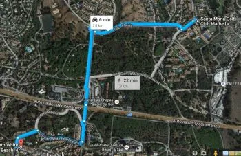 A 6 minutos de Campo de Golf
