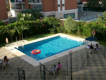 Apartamento torremolinos piscina, cerca playa, 1 dormitorio