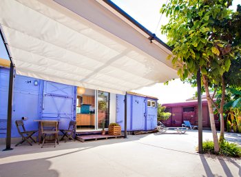 Apartamento con terraza, jardín y barbacoa. (2)