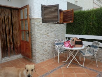 Patio delantero