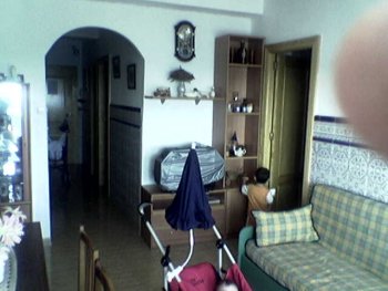 Salón interior de la vivienda