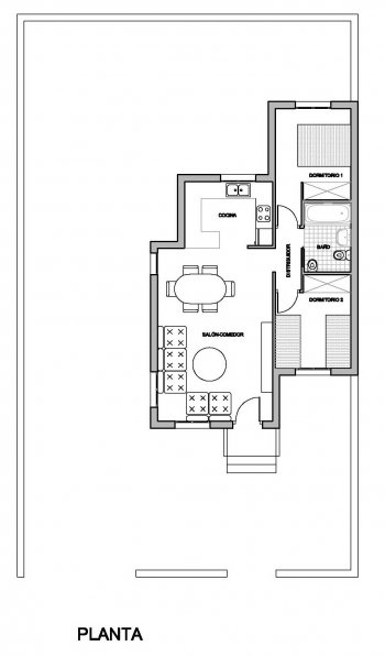 Chalet pareado en urbanización con campo de golf (7)