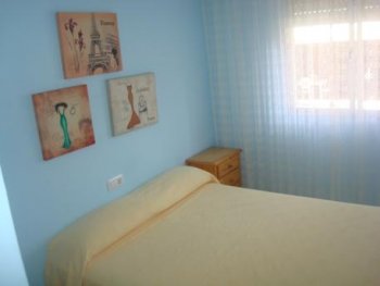 Dormitorio playa Sanxenxo Silgar Vacaciones sol mar diversion