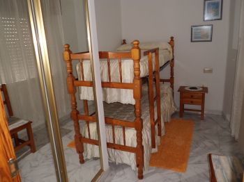 habitación de las literas