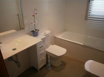 un baño