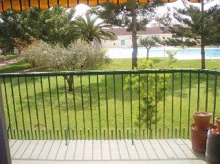 Alquilo apartamento de tres dormitorios con piscina y tenis en Gan (2)