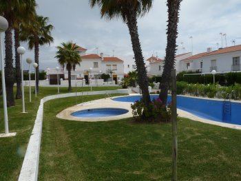 la piscina