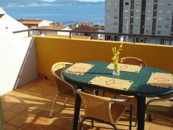 Ático sanxenxo con vistas al mar