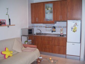 Coqueto apartamento en la playa