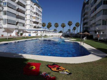 Benalmadena costa, primera linea playa, apartamento 2 dormitorios