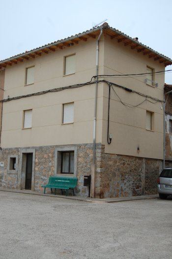 fachada de  la casa