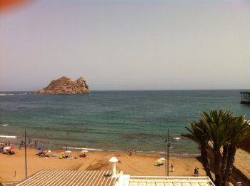 Se alquila apartamento en aguilas primera línea de mar. en la bahí (1)