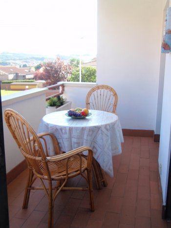 Apartamento en la costa central asturiana con vistas mar