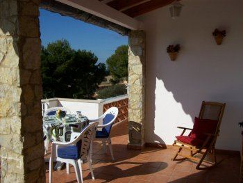 Villa con piscina privada y vistas al mar, playa son bou (2)