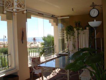 Alquilo apartamento vistas al mar 1ªlinea, lujo, terraza 30mts, isla canela - los cisnes