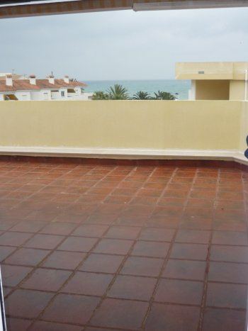 Atico gran terraza vista al mar en alcocebre