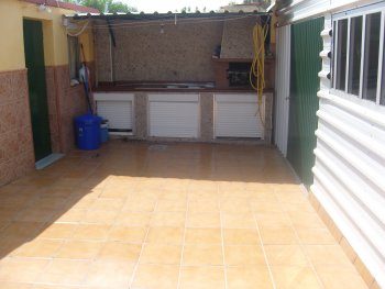 zona de barbacoa y patio