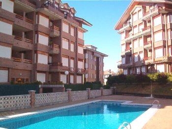 Cantabria. noja, playa ris. bonito atico, equipado completo, soleado, con vistas