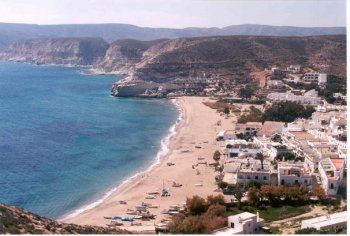 vista de la playa
