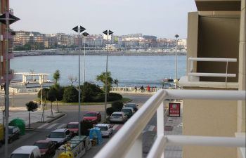 Primera línea de playa.
