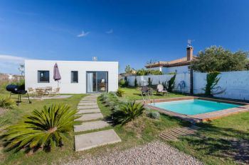 Genial chalet de vacaciones.