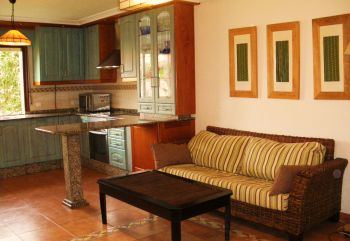 salon con cocina americana