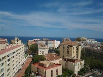 Estudio céntrico con bonitas vistas