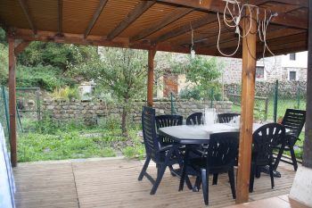 porche jardín